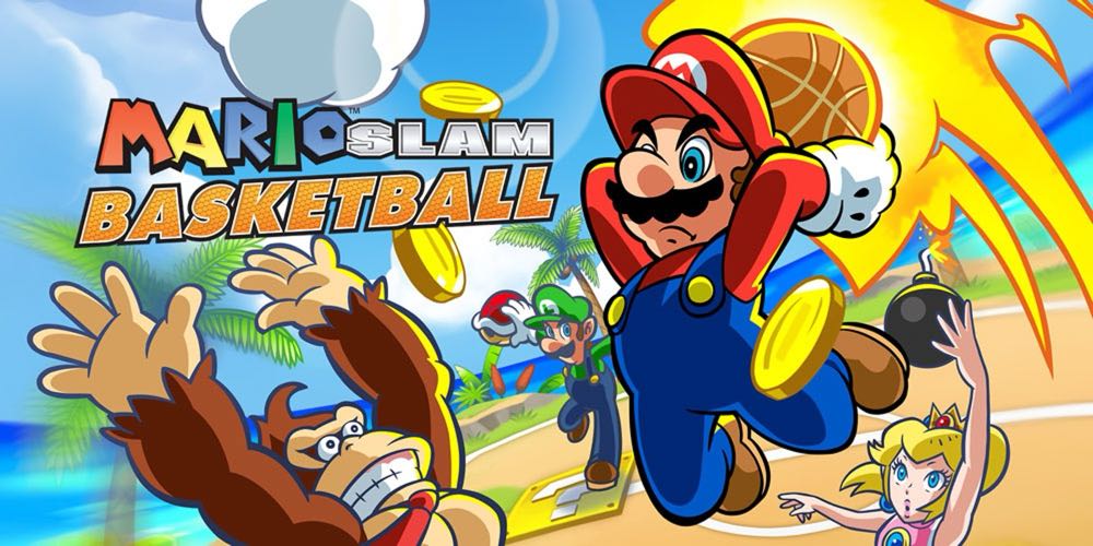 Mario Slam Basketball - Nintendo DS (Nintendo - 1-4) video game collectible - Main Image 4