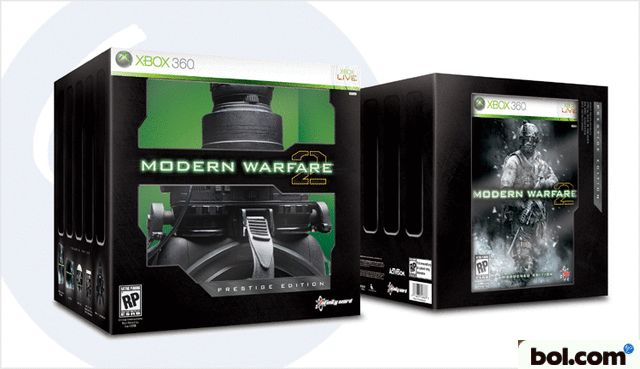 Call Of Duty: Modern Warfare 2 Prestige Edition - Microsoft Xbox 360 (Activision Blizzard - 2) video game collectible [Barcode 0047875837478] - Main Image 2