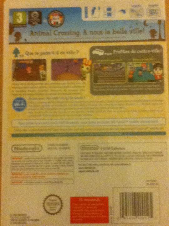 Animal Crossing Lets Go To The City - Nintendo Wii (Nintendo - 1) video game collectible [Barcode 045496400125] - Main Image 2