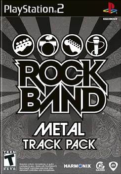 Rock Band: Metal Track Pack - Sony PlayStation 2 (PS2) video game collectible - Main Image 1