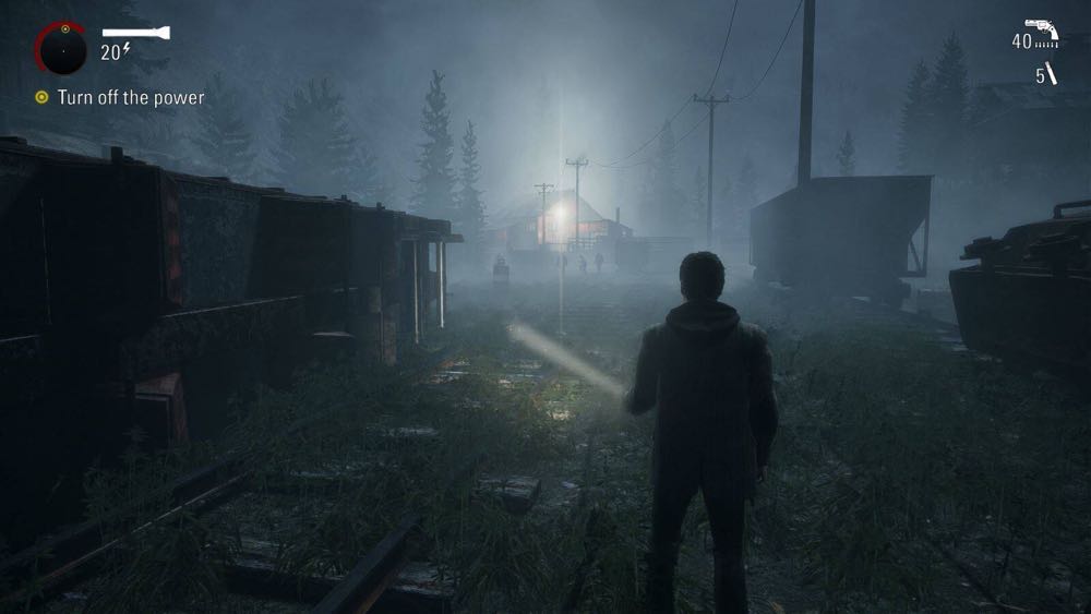 Alan Wake - Microsoft Xbox 360 (Microsoft Studios - 1) video game collectible [Barcode 285370144701] - Main Image 3