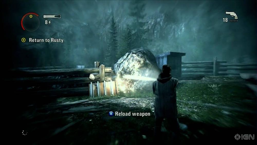 Alan Wake - Microsoft Xbox 360 (Microsoft Game Studios - 1) video game collectible [Barcode 777722320074] - Main Image 3