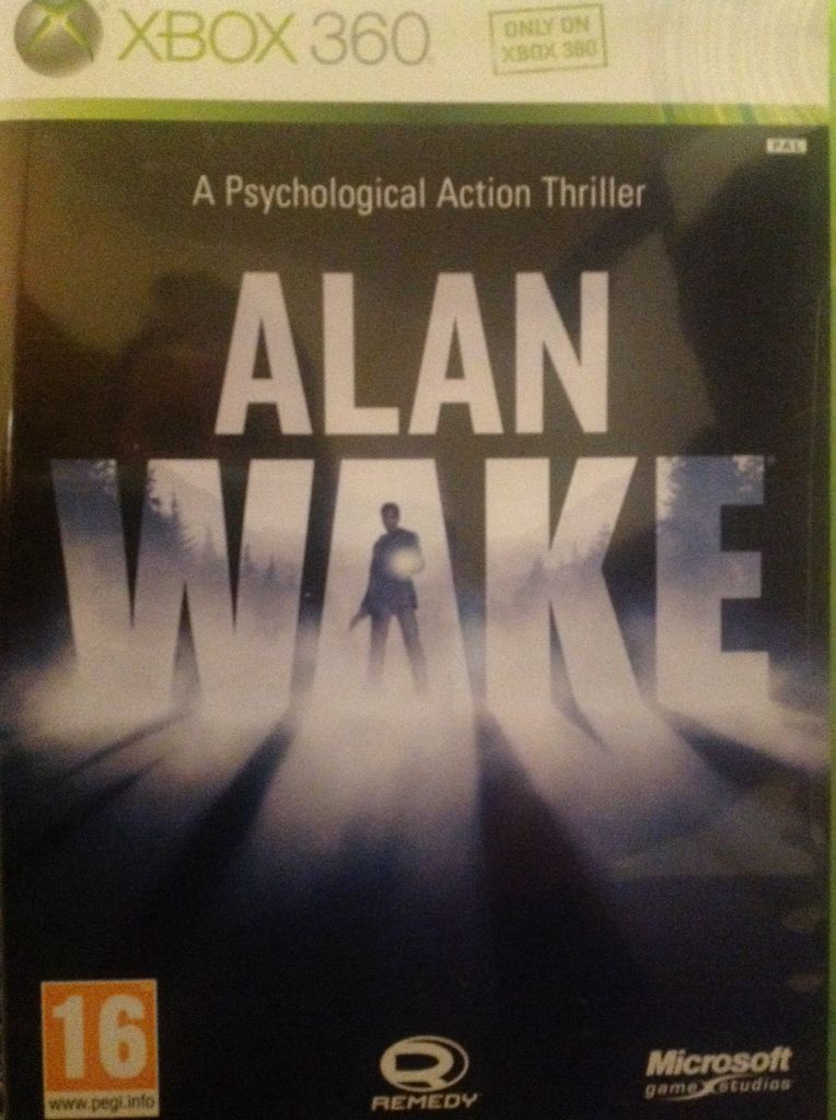 Alan Wake - Microsoft Xbox 360 (Microsoft Game Studios - 1) video game collectible [Barcode 885370091717] - Main Image 1
