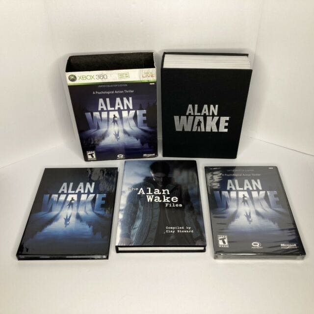 Alan Wake - Microsoft Xbox 360 (Microsoft - 1) video game collectible [Barcode 885370091762] - Main Image 3