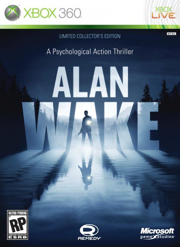 Alan Wake - Microsoft Xbox 360 (Microsoft Game Studios - 1) video game collectible - Main Image 2