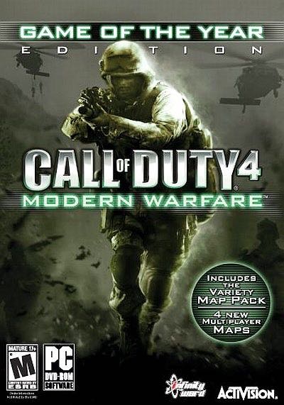 Call of Duty 4: Game of the YearPC Spiele - PC video game collectible [Barcode 5030917057878] - Main Image 1