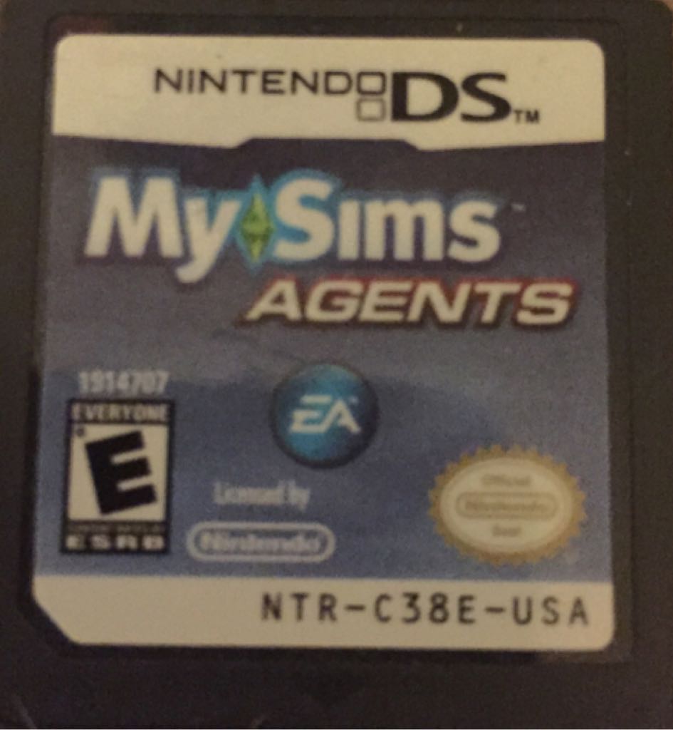 My Sims Agents - Nintendo DS (Nintendo - 1) video game collectible [Barcode 014633191479] - Main Image 2