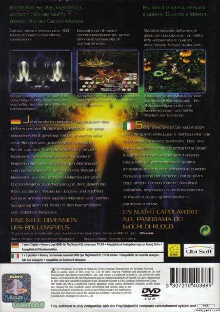 Jade Cocoon 2 - Sony PlayStation 2 (PS2) (Ubisoft - 1) video game collectible [Barcode 3307210403940] - Main Image 2