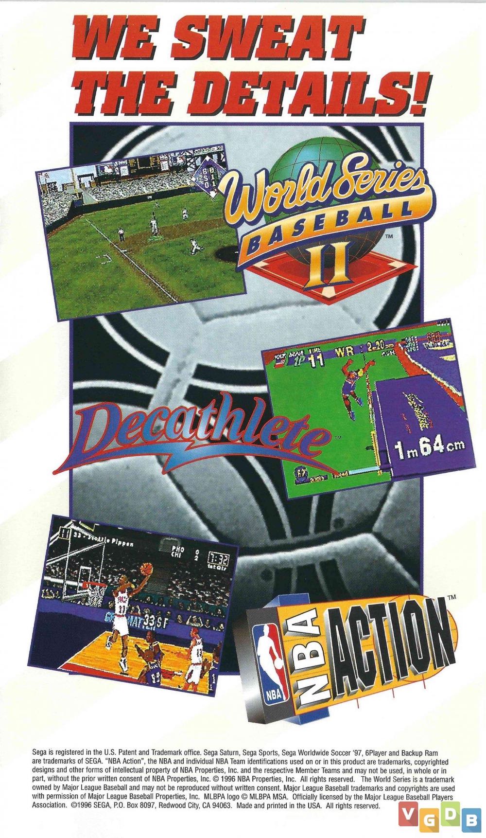 World Series Baseball II - Sega Saturn (Sega - 2) video game collectible [Barcode 010086811131] - Main Image 4