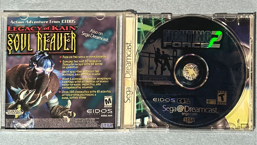 Fighting Force 2 - Sega Dreamcast (Eidos - 1) video game collectible [Barcode 788687450041] - Main Image 4