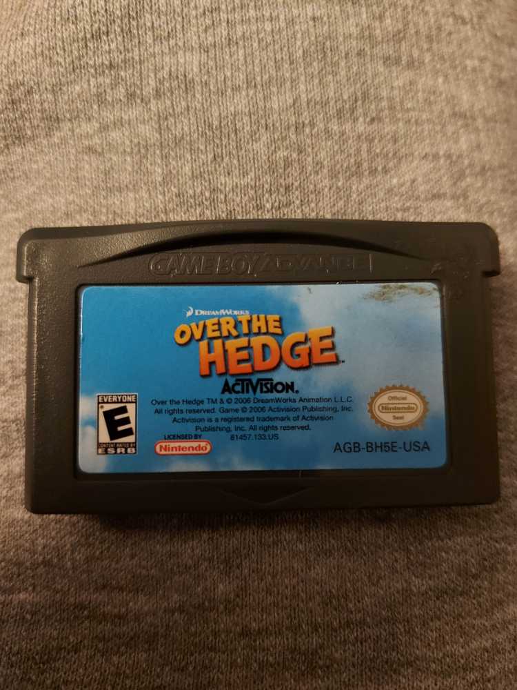 Over The Hedge - Nintendo Game Boy Advance (GBA) video game collectible [Barcode 047875815278] - Main Image 2