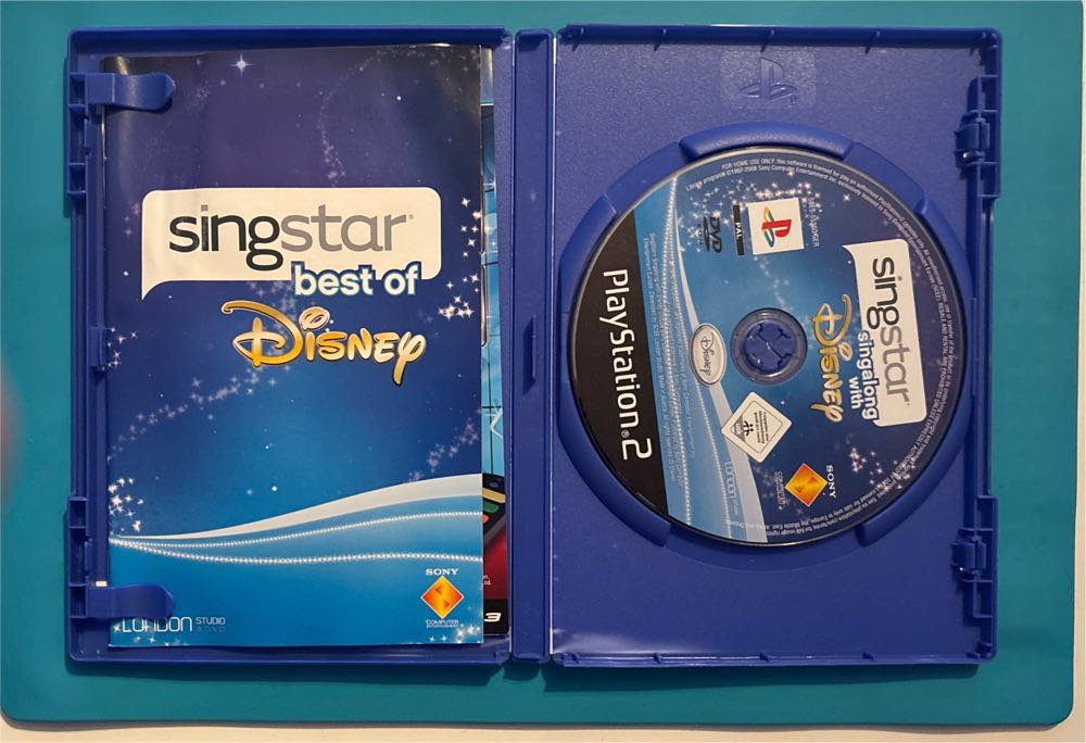 SingStar Singalong with Disney (Disc Only) - Sony PlayStation 2 (PS2) (Sony Computer Entertainment - 8) video game collectible [Barcode 711719744757] - Main Image 3