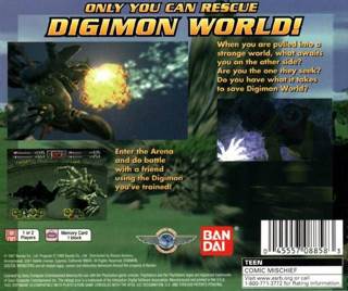 Digimon World - Sony PlayStation (Bandai - 2) video game collectible [Barcode 045557088583] - Main Image 2