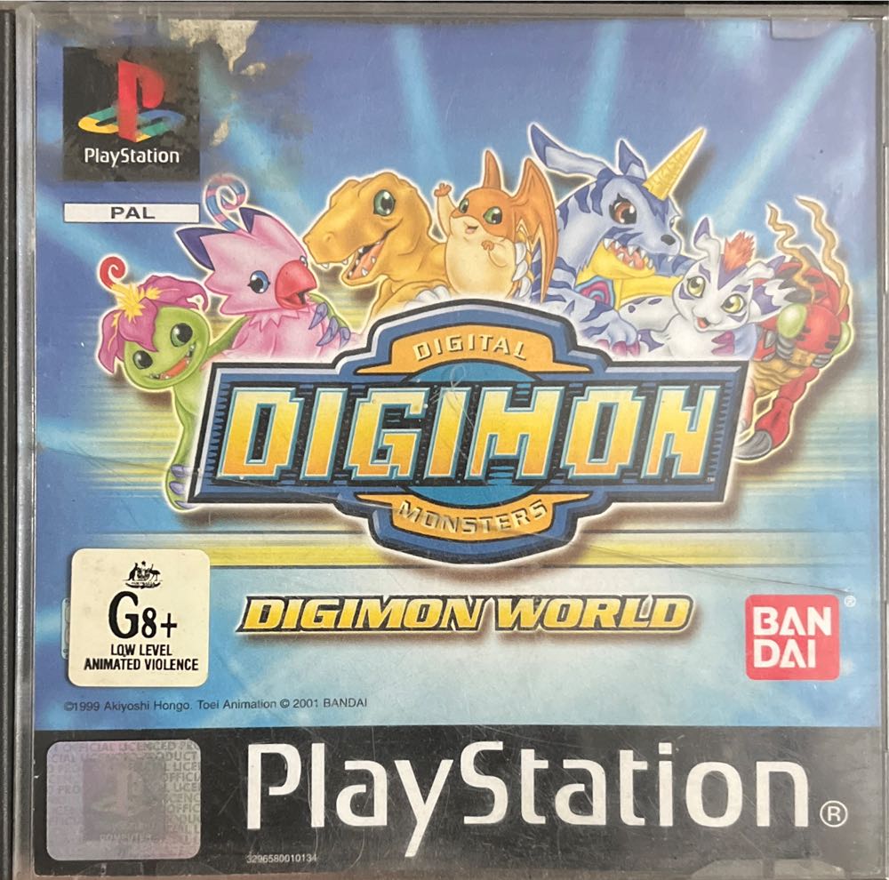 Digimon World - Sony PlayStation (Namco Bandai - 2) video game collectible [Barcode 3296580010134] - Main Image 2