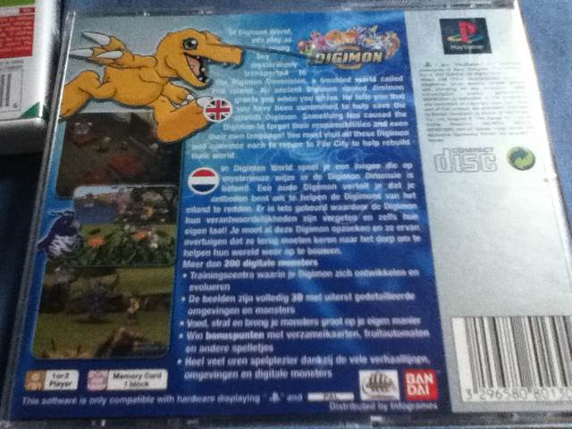 Digimon World - Sony PlayStation (Bandai - 2) video game collectible [Barcode 3296580801305] - Main Image 2
