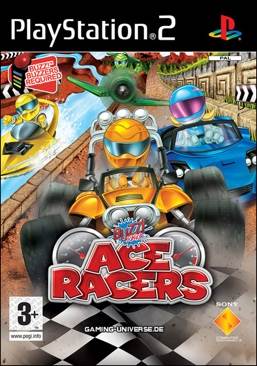 Buzz Junior Ace Racers - Sony PlayStation 2 (PS2) (Sony Computer Entertainement Europe - 1-4) video game collectible [Barcode 711719711759] - Main Image 1