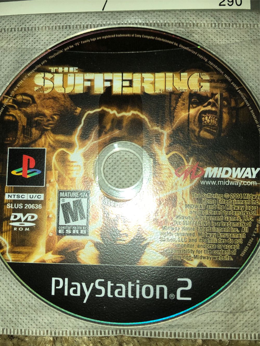 The Suffering - Sony PlayStation 2 (PS2) (Midway Games - 1) video game collectible - Main Image 4