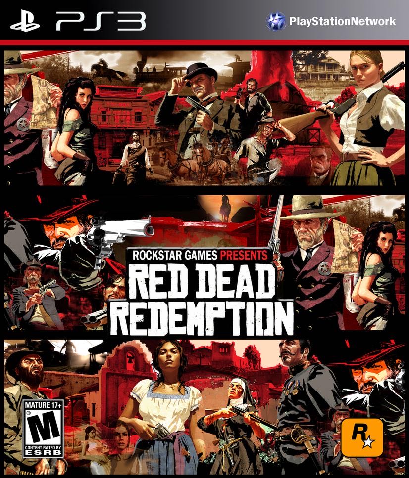 Red Dead Redemption - Sony PlayStation 3 (PS3) (Rockstar Games - 1) video game collectible [Barcode 710425375736] - Main Image 4