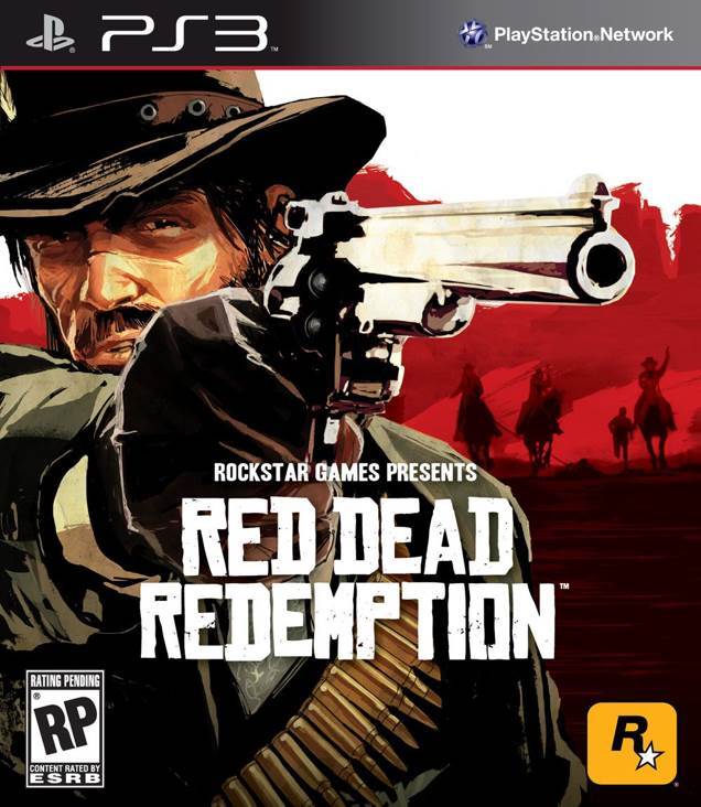 Red Dead Redemption - Sony PlayStation 3 (PS3) (Rockstar Games - 1-16) video game collectible [Barcode 710425375750] - Main Image 2