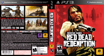 Red Dead Redemption - Sony PlayStation 3 (PS3) (Rockstar Games - 1-16) video game collectible [Barcode 710425375750] - Main Image 3