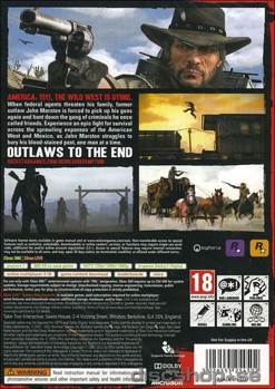 Red Dead Redemption - Microsoft Xbox 360 (Rockstar Games - 90) video game collectible [Barcode 71043739] - Main Image 2