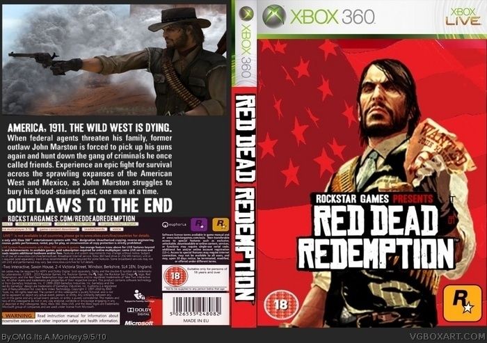 Red Dead Redemption - Microsoft Xbox 360 (Rockstar San Diego - 1) video game collectible - Main Image 2
