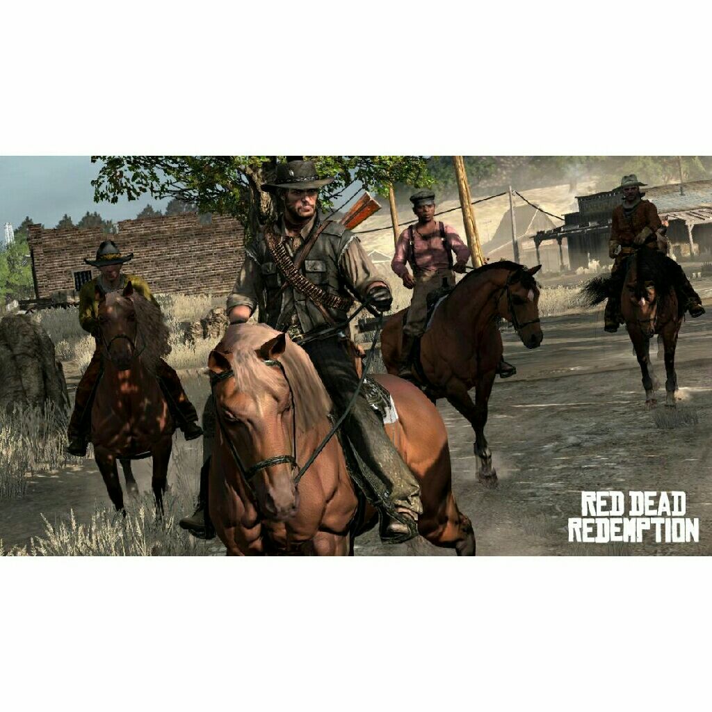 Red Dead Redemption - Microsoft Xbox 360 (Rockstar - Solo) video game collectible - Main Image 2