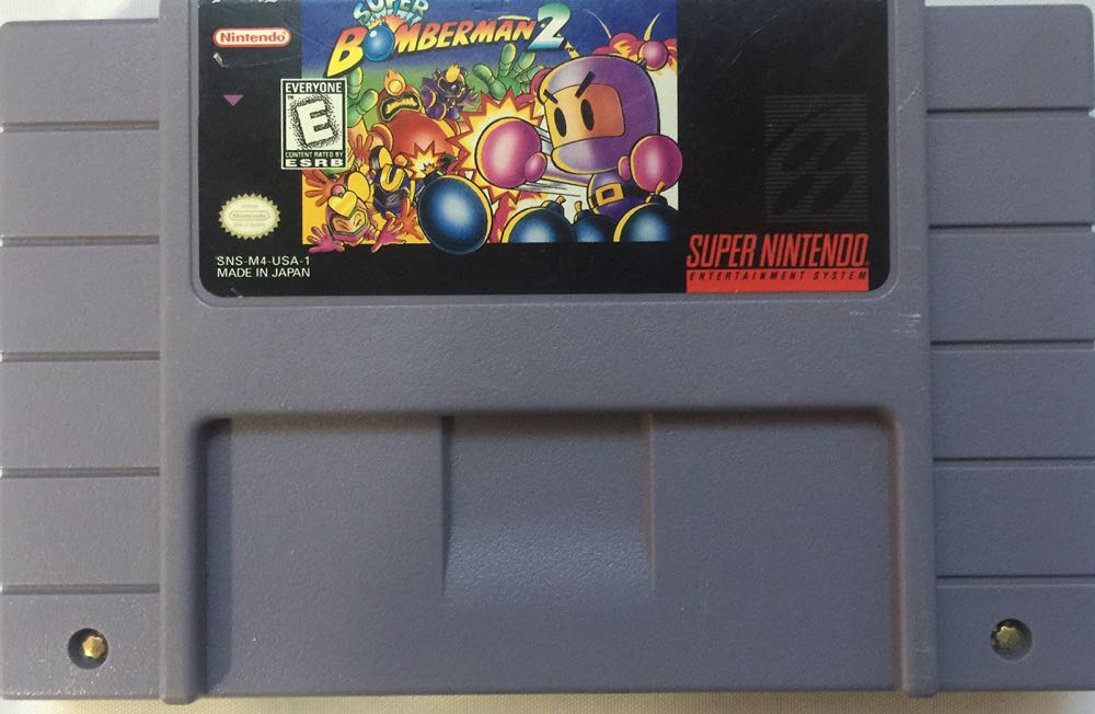 Super Bomberman 2 - Nintendo Super Nintendo Entertainment System (SNES) (Hudson Entertainment - 1-4) video game collectible - Main Image 2