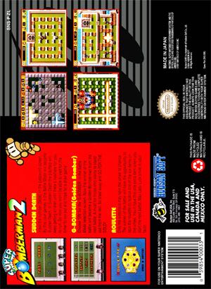Super Bomberman 2 - Nintendo Super Nintendo Entertainment System (SNES) video game collectible - Main Image 2