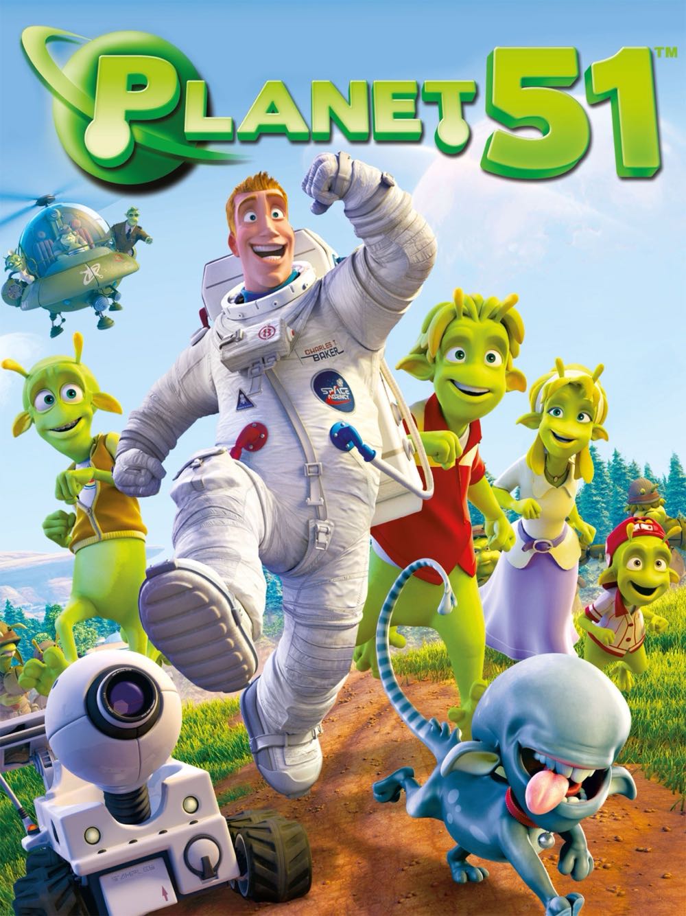 Planet 51: The Game - Sony PlayStation 3 (PS3) (Sega - 1-2) video game collectible [Barcode 010086690347] - Main Image 4