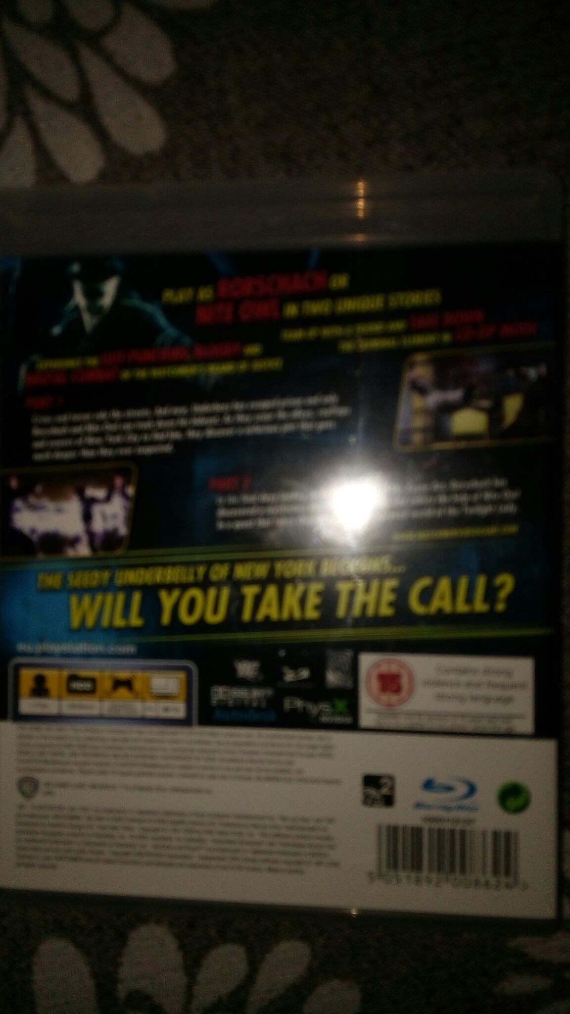 Watchmen - The End is Nigh: Parts 1 and 2 - Sony PlayStation 3 (PS3) (Warner Bros - 1-2) video game collectible [Barcode 5051892008624] - Main Image 2