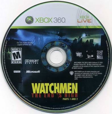 Watchmen - The End is Nigh: Parts 1 and 2 - Microsoft Xbox 360 (Deadline Games - 1-2) video game collectible [Barcode 87394856] - Main Image 2