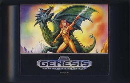 Alisia Dragoon - Sega Mega Drive (Atlus Co., Ltd. - 1) video game collectible [Barcode 4974365610395] - Main Image 2