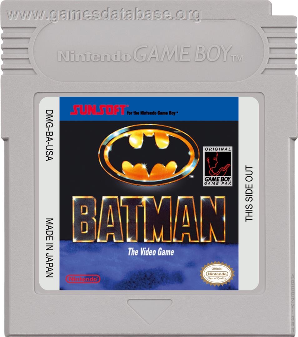 Batman: The Video Game - Nintendo Game Boy (SunSoft - 1) video game collectible - Main Image 3