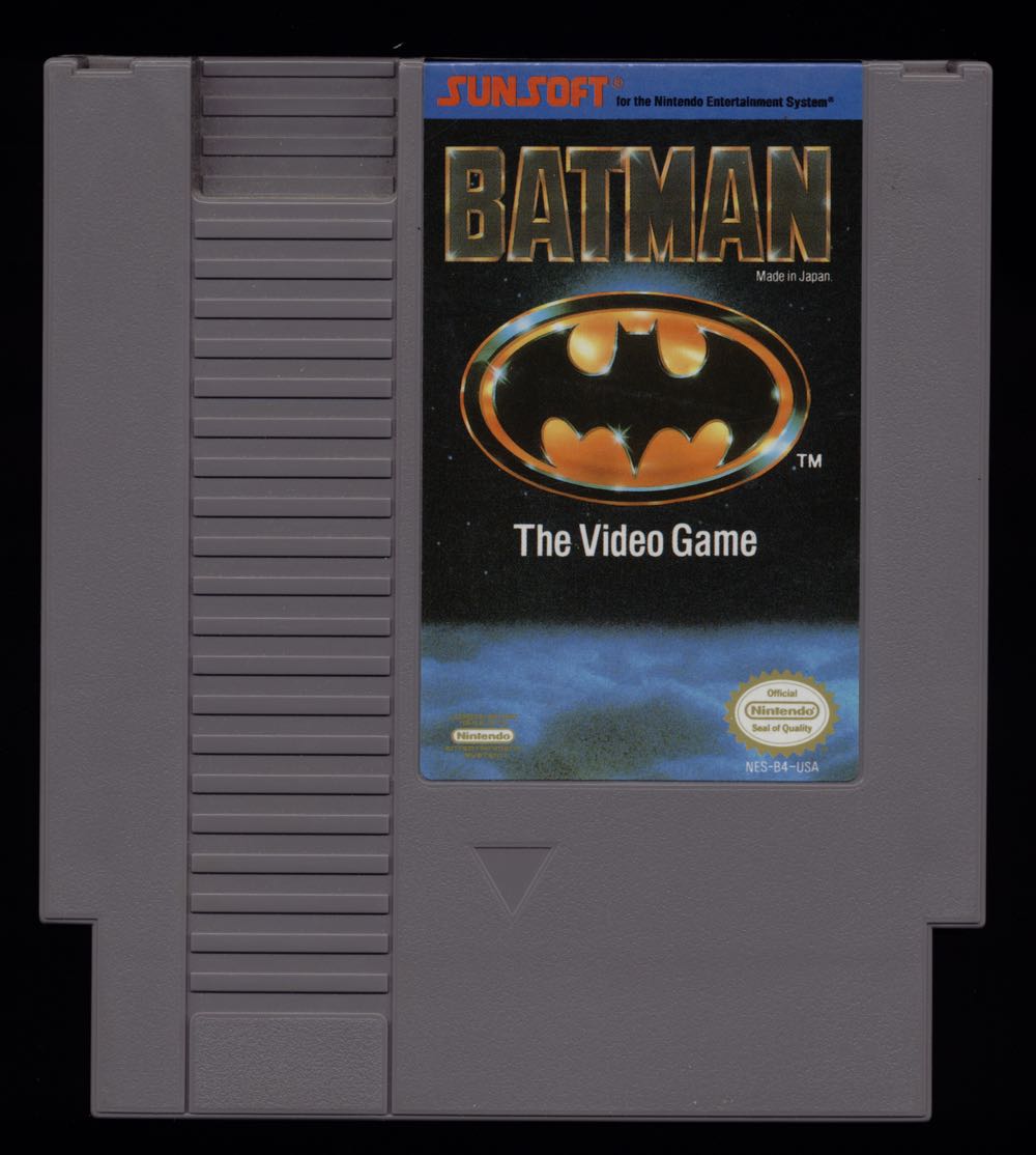 Batman  - Nintendo Entertainment System (NES) (SunSoft - 1) video game collectible - Main Image 3