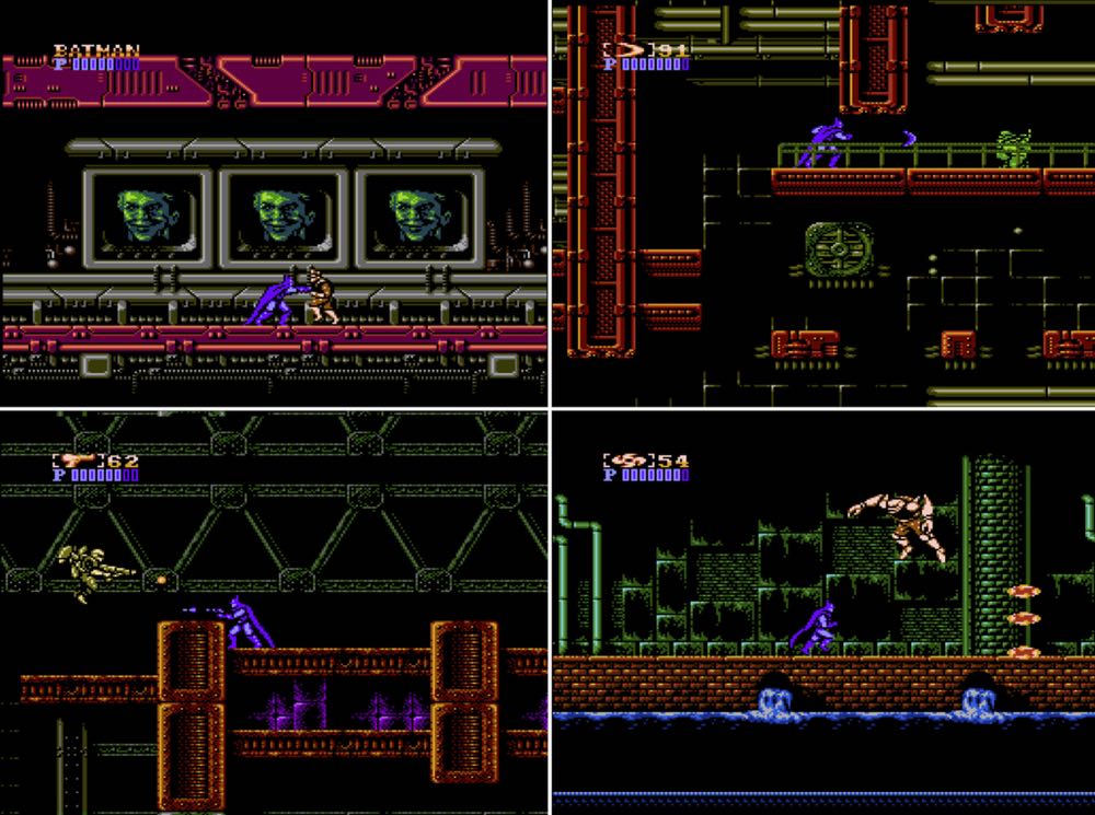 Batman  - Nintendo Entertainment System (NES) (SunSoft - 1) video game collectible - Main Image 4