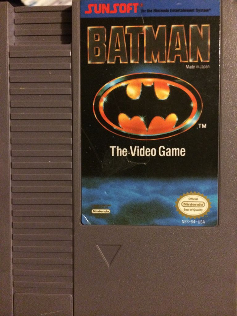 Batman - Nintendo Entertainment System (NES) video game collectible - Main Image 1