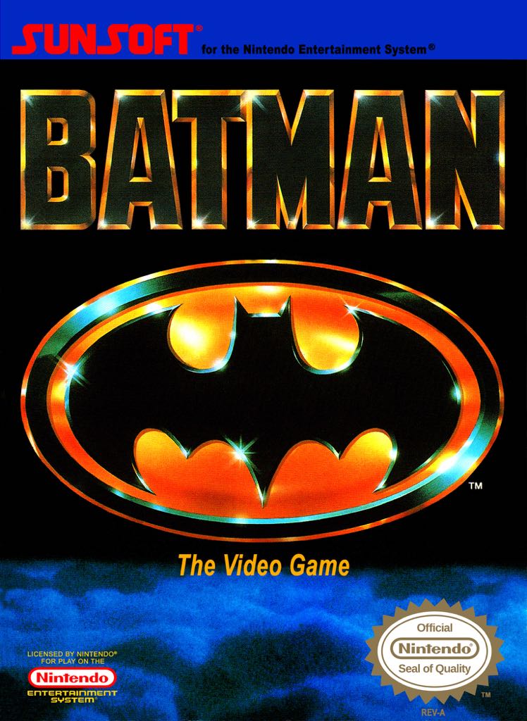 Batman - Nintendo Entertainment System (NES) video game collectible - Main Image 1