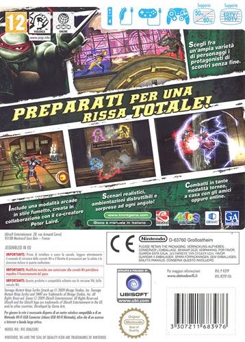 TMNT Smash-Up - Nintendo Wii video game collectible - Main Image 2