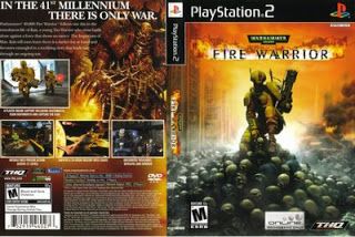Warhammer 40000 Fire Warrior - Sony PlayStation 2 (PS2) (THQ - 1-2) video game collectible [Barcode 4005209046404] - Main Image 2