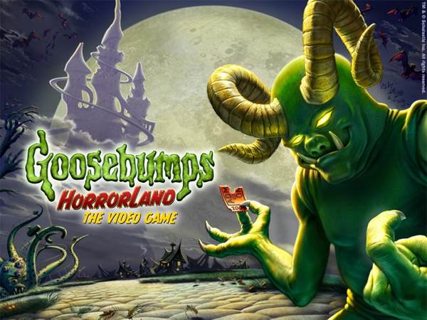 Goosebumps HorrorLand - Sony PlayStation 2 (PS2) (Scholastic, Inc. - 1-2 Players) video game collectible [Barcode 078073111312] - Main Image 2