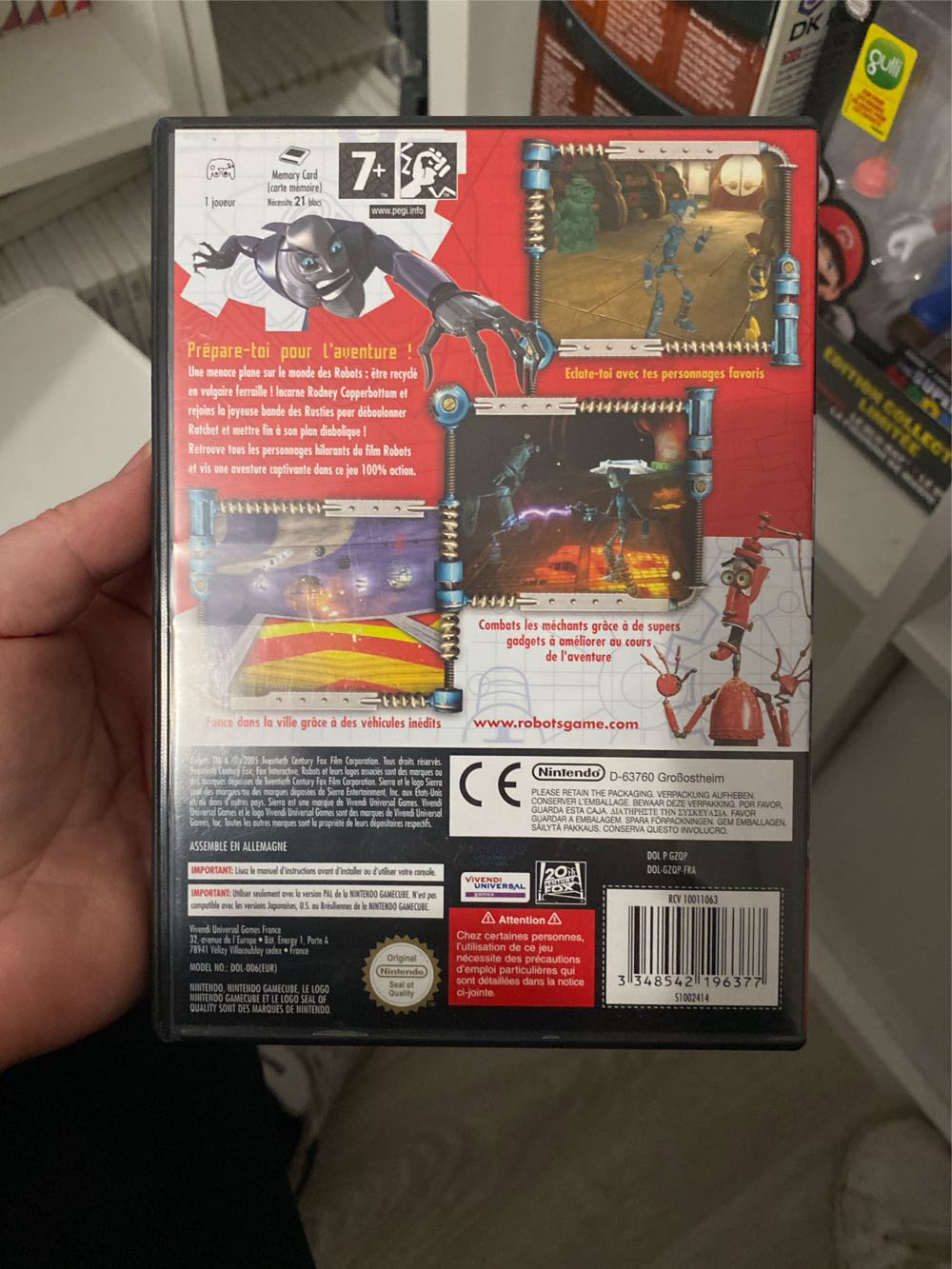 Robots - Nintendo GameCube (1) video game collectible [Barcode 3348542196377] - Main Image 2