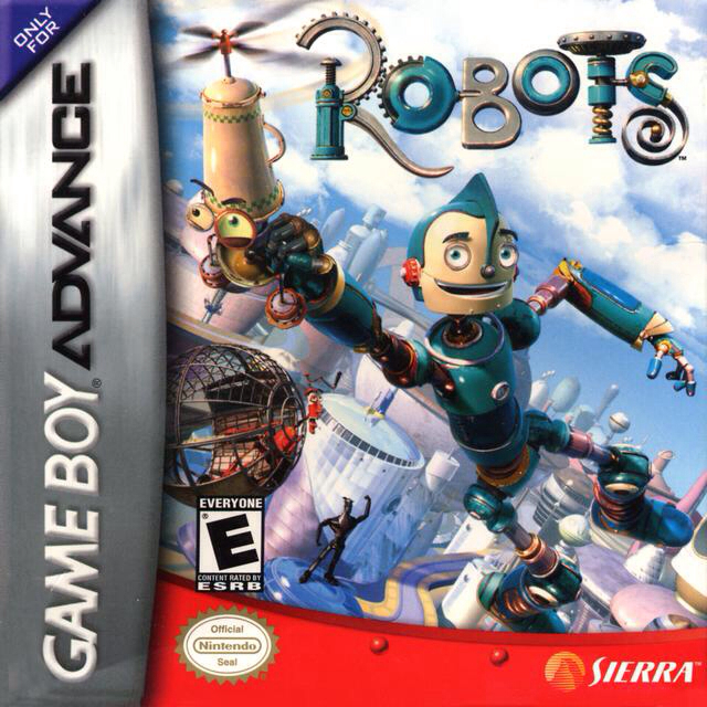 Robots - Nintendo Game Boy Advance (GBA) video game collectible - Main Image 1