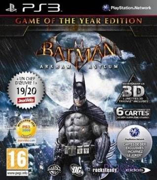Batman Arkham Asylum GOTY - Sony PlayStation 3 (PS3) video game collectible - Main Image 1