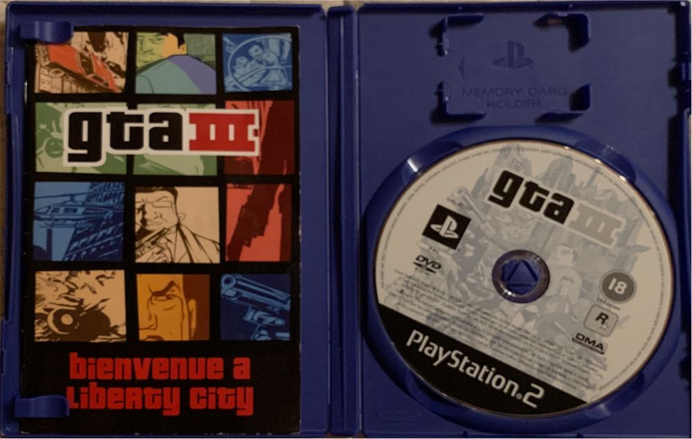 Grand Theft Auto III - Sony PlayStation 2 (PS2) (Rockstar Games - 1) video game collectible [Barcode 5026555300506] - Main Image 3