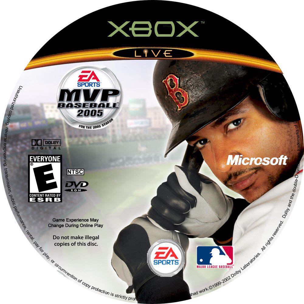 MVP Baseball 2005 - Microsoft Xbox video game collectible - Main Image 2