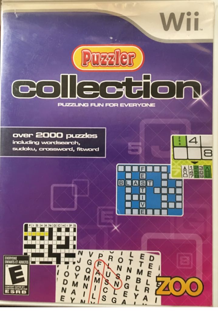 Puzzler Collection - Nintendo Wii (Zoo Games - 2) video game collectible [Barcode 802068102005] - Main Image 2