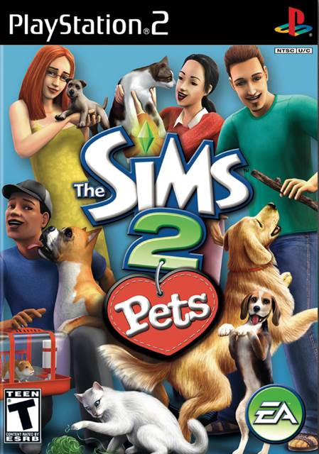 The Sims 2: Pets - Sony PlayStation 2 (PS2) video game collectible - Main Image 1