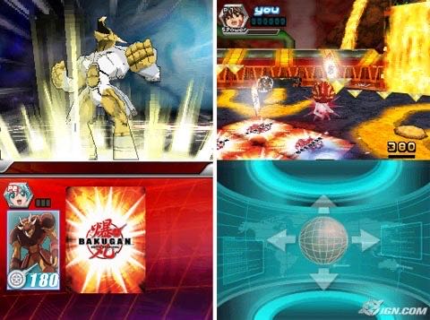 Bakugan: Battle Brawlers - Nintendo DS (Ds Nintendo - 4) video game collectible [Barcode 047875759916] - Main Image 2