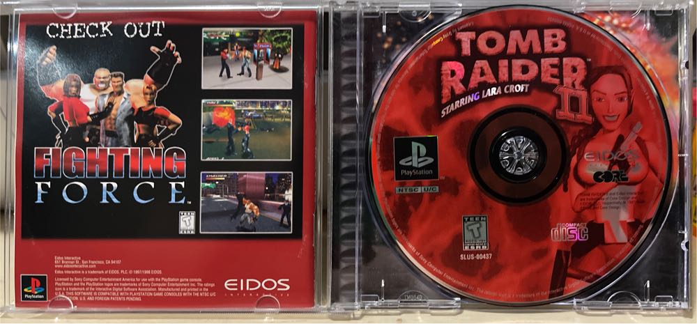Tomb Raider II - Sony PlayStation (Eidos Interactive - 1) video game collectible [Barcode 788687301237] - Main Image 3